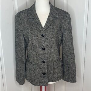NORDSTROM•TWEED•WAIST•JACKET